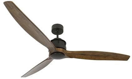 CASA Bruno Akmani DC-Deckenventilator Ø 152 cm, Oil-Rubbed Bronze/Akazie