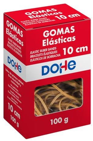 DOHE 16368 - Caja gomas elásticas, 1.5 mm x 10 cm