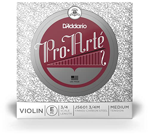 Corda singola MI D'Addario Pro-Arte per violino, scala 3/4, tensione media