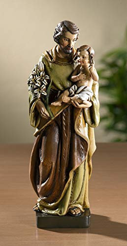 Christian Brands St. Joseph W/Kinderstatue, 20,3 cm