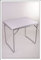 Spetebo Koffertisch mit Alu Rahmen - 70 x 50 cm/M - Campingtisch klappbar mit Tragegriffen - Klapptisch Falttisch Tisch für Garten Camping Picknick Reise tragbar
