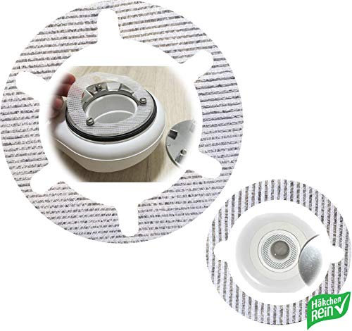 HäkchenRein Haarsieb Haarfänger 10er-Set | Für Moderne Duschen/Ablaufgarnituren | Für VIEGA, AlcaPLAST, UVM.