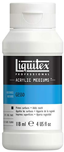 Liquitex Professional - Gesso Trasparente, Per Preparazione Superfici Per La Pittura, Medium, 118 Ml