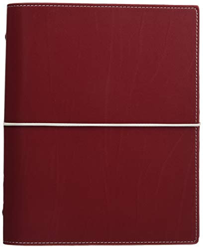 Filofax Domino Persönlicher Organiser Gummibandverschluss nachfüllbar A5, Rot