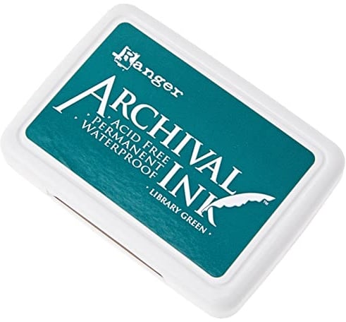 Archival Ink Pads Ranger 0-Library, Green