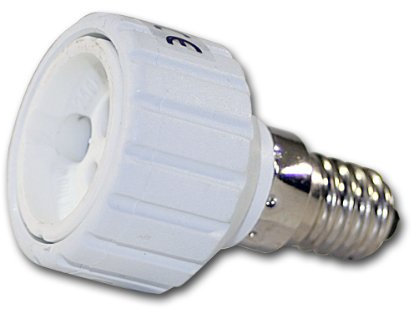 Logilink Lampensockel Adapter E14 auf GU10 ESL013