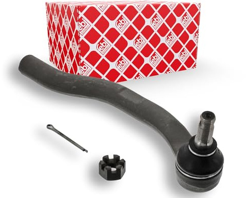 febi bilstein 42235 Spurstangenendstück mit Kronenmutter und Splint, 1 Stück
