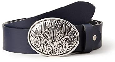 MGM Damen Legno, 100164 Gürtel, Blau (Marine 950-5), 105 cm (Herstellergröße: 105)