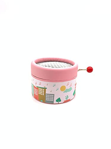Petite boîte à musique avec la mélodie La vie en Rose. Détail musical idéal à offrir en cadeau