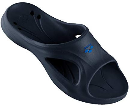 Arena Hydrosoft JR Hoo, Scarpe da Spiaggia e Piscina Unisex-Bambini, Blu (Denim/Sky Blue 070), 30 EU