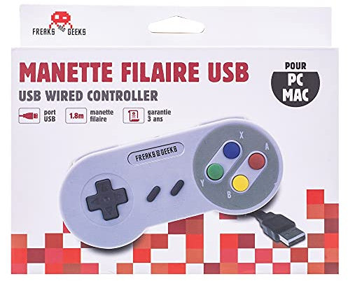 Manette de Jeu en forme SNES USB pour PC/MAC