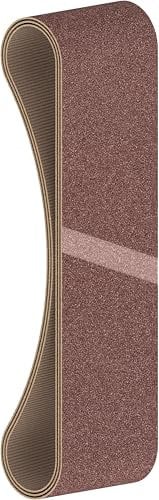 Bosch 3X PRO Paint on Wood and Hardwood X440 Sanding Belt for Sanders (for Paint on Wood, Hardwood, 75 x 610 mm, Grit 100, Professional Accessory Belt Sander)