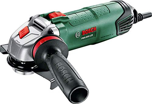 Bosch Home and Garden 0.603.3A2.700 Amoladora con maletín, 220 V, Negro, Verde, 850 W, Ø125 mm, empuñadura anti vibraciones