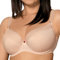 AVA Damen Bügel BH Schalen Glatt Große Brüste Unterwäsche 1263, Beige,75C