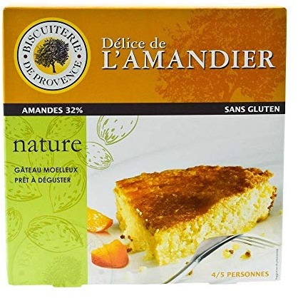 Delice de l'amandier glutenfreie provenzalische Kuchenspezialität mit Mandeln, 1er Pack (1 x 240 g)