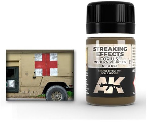 AK Interactive - OIF & OEF US Vehicle Streaking Effects # 00123