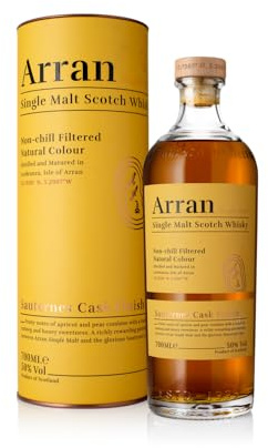 Arran The Sauternes Cask Finish mit Geschenkverpackung Whisky (1 x 0.7 l)