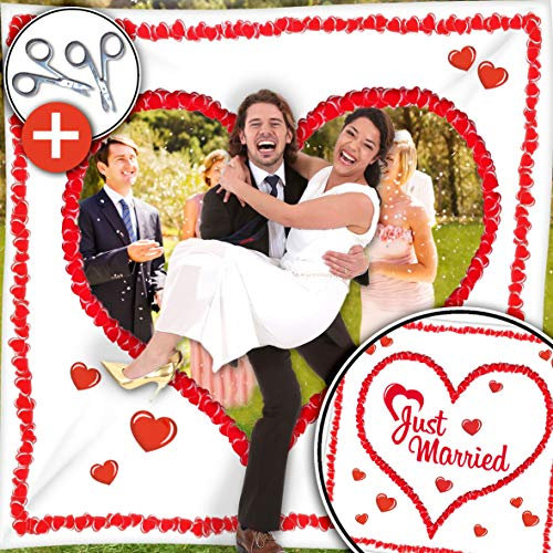 Hochzeitsideen Herz zum Ausschneiden 2x1,80 m inkl. Scheren Ideen zur Hochzeit …