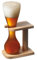 Glass Quarter Yard of Ale with Stand 13.3oz (38cl) - Pack Size: Single