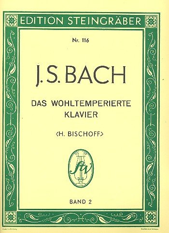 Das Wohltemperierte Klavier Teil 2