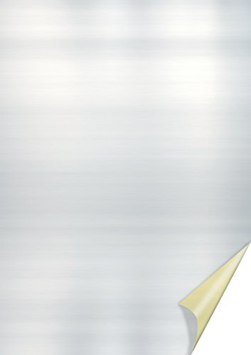 HEYDA Alu-Bastelfolie, (B)500 x (L)780 mm, silber/gold VE = 1