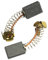 sourcing map 4 Piezas 15mm x 10mm x 6mm Motor Carbono Escobillas Reemplazo