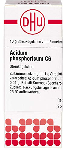 DHU Acidum phosphoricum C6 Streukügelchen, 10 g Globuli