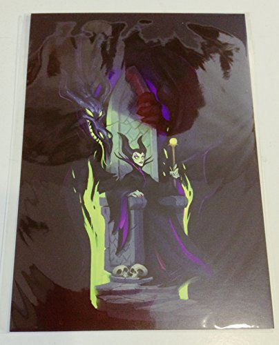 Disney WonderGround Gallery Maleficent von Ryan Metcalf Postkarte
