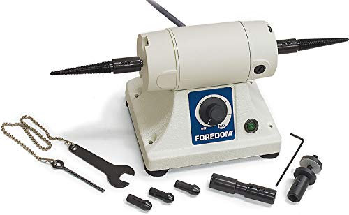 Foredom Drehbank K.3340 Tischmotor KIT BL 1 POLISHNG Drehmaschine mit Befestigungen (LZ 8,5 M Box)