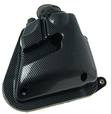 Filtro aria look carbonio 2EXTREME Minarelli compatibile con Malaguti F15 | Airbox stile carbon, attacco 35 millimetri, codice 5BRE44104000; due tempi; compatibile con Malaguti modello Yesterday 50