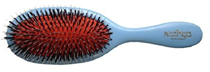 Mason Pearson BN3 Handy Boar Bristle Nylon Tufts Hair Brush - Blue