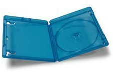 Original Amaray Blu-Ray Einzel CD Aufbewahrungs Cases - 11mm Hinten - 10 Stück