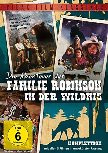 Die Abenteuer der Familie Robinson in der Wildnis - Komplettbox [3 DVDs]