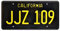 Celebrity Machines Bullitt | JJZ 109 | Metal Stamped License Plate