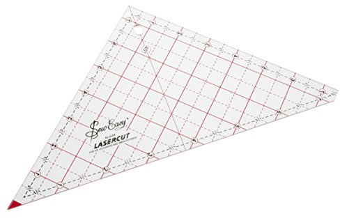 Sew Easy Patchwork-Vorlage Dreieck Anordnung (7.5 Inches)