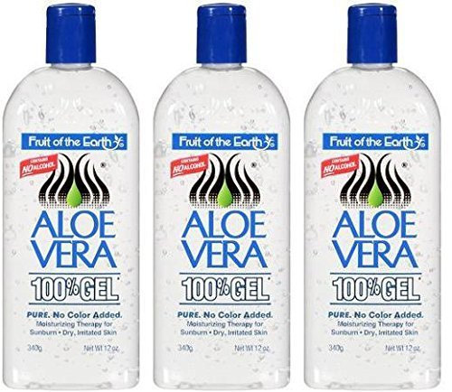 Fruit of the Earth Gel 100 % Aloe Vera 350 ml - 3 unidades