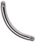 Modern Nature Piercing-Schmuck Intim Piercing Titan Banane in 1,6 x 22 mm ohne Kugeln