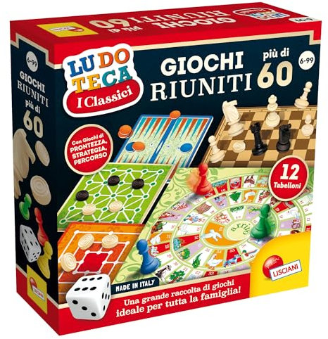 Lisciani 57023 Niños y adultos Estrategia - Juego de tablero (Estrategia, Niños y adultos, 6 año(s), 99 año(s), Interior, Italia)