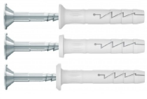 Nylon Hammer In Fixing With Countersunk Head (8X80 Box Of 50)
