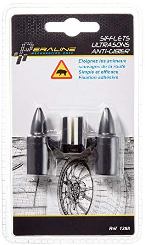 PERALINE 984 - Sifflet Anti Gibier - Ultrasons jusqu'à 400 m - Pour éloigner les animaux de la route