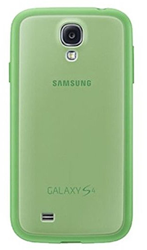 Samsung Protective Cover Plus - Funda para móvil Galaxy S4 (Revestimiento de goma), verde