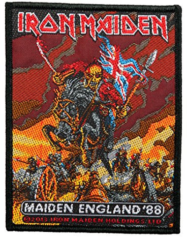 Iron Maiden – Maiden England '88 [Patch] Iron Maiden Iron/Sew.