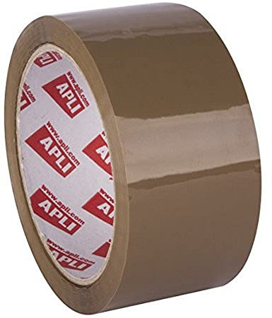 Ruban adhésif Apli 48 mm x 66 m Marron (6 Unités)