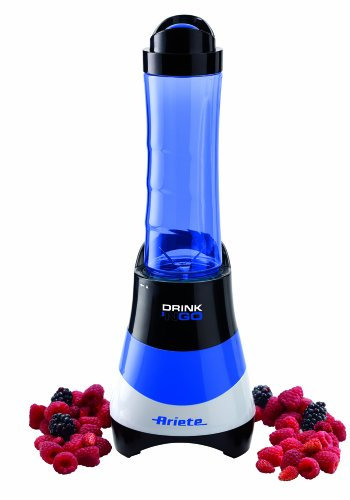Ariete Drink N Go - Licuadora multifunción, 300 W, color azul