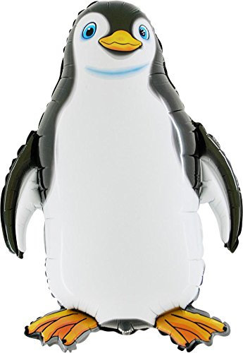 Toyland 30-Zoll-Black + White Penguin Shaped Folienballon -Geburtstag Partei/Weihnachten