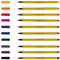 LEVIATAN D400 Fineliner Set 10 Mehrfarbig - Feinleiner Stift Bunt Für Den Täglichen Gebrauch Geeignet - Linienbreite Ca. 0.4 Mm Feinlinerfilzstifte