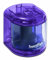 Swordfish ‘Scribbler’ Battery-Powered Pencil Sharpener – Portable Sharpener with Auto On/Off and Safety Cut Out Functions [40003], Purple