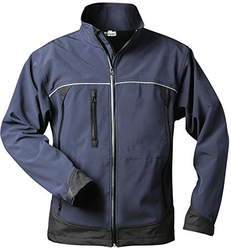 Jacke Elysee, Softshell, Gr.L, marine/schwarz