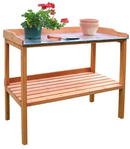 HABAU 698 Tavolo da Giardino con pianale zincato