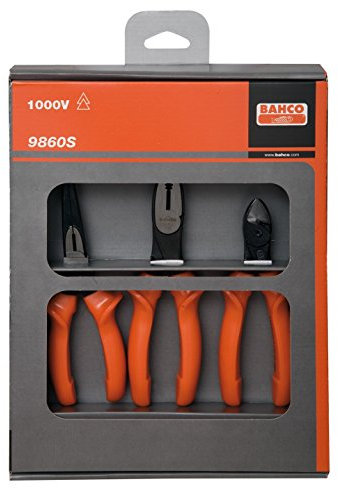 Bahco 9860S - 1 Juego De Alicates 1000 V 2101S, 2628S, 2430S